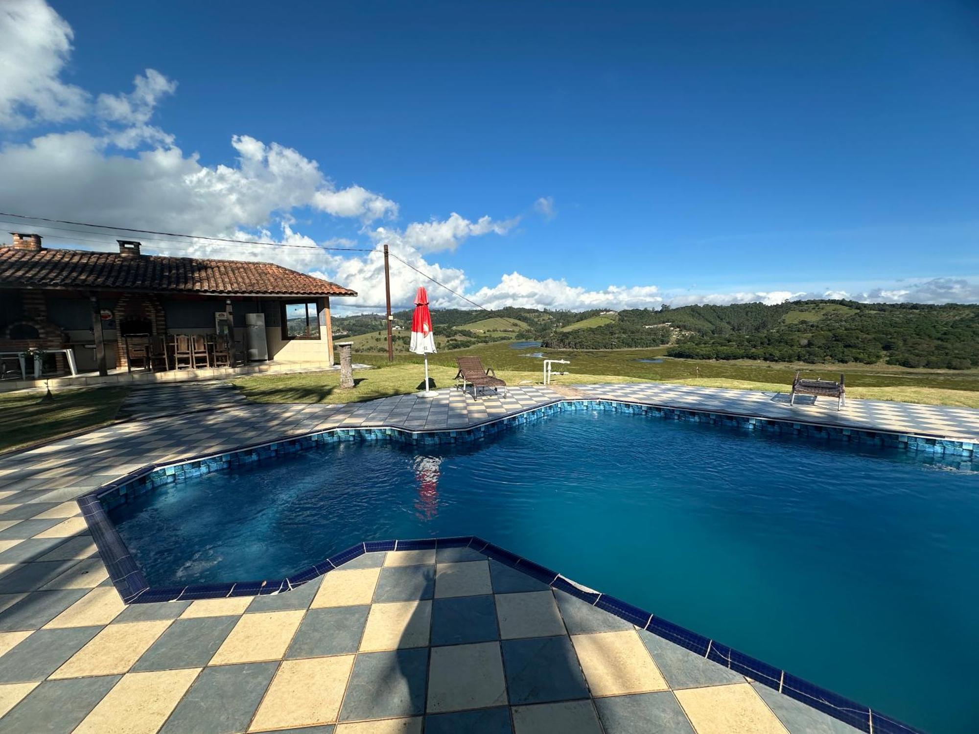Sitio Frente A Barragem Villa Salesopolis Luaran gambar